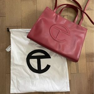 Telfar Medium Shopper Oxblood Brand New
